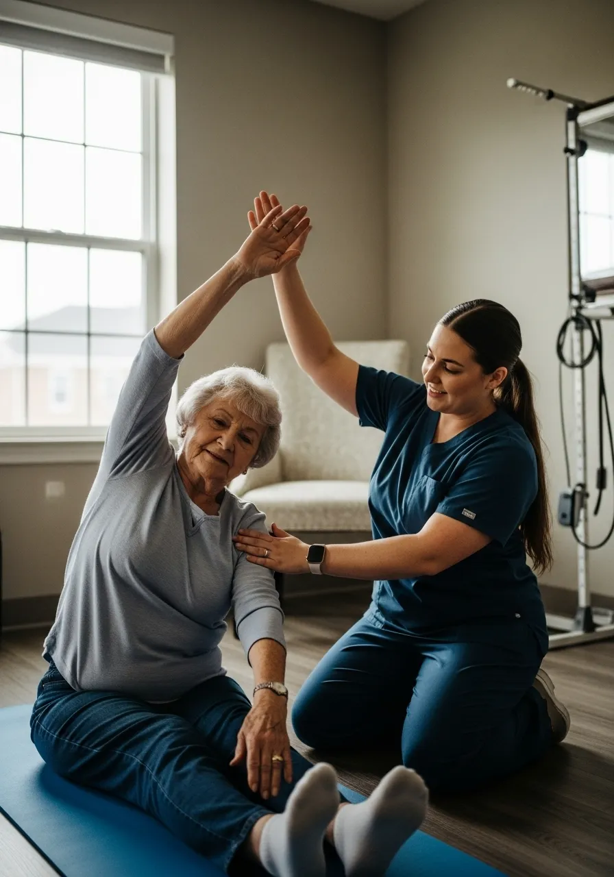 Comfortable living space in a Norco assisted living home