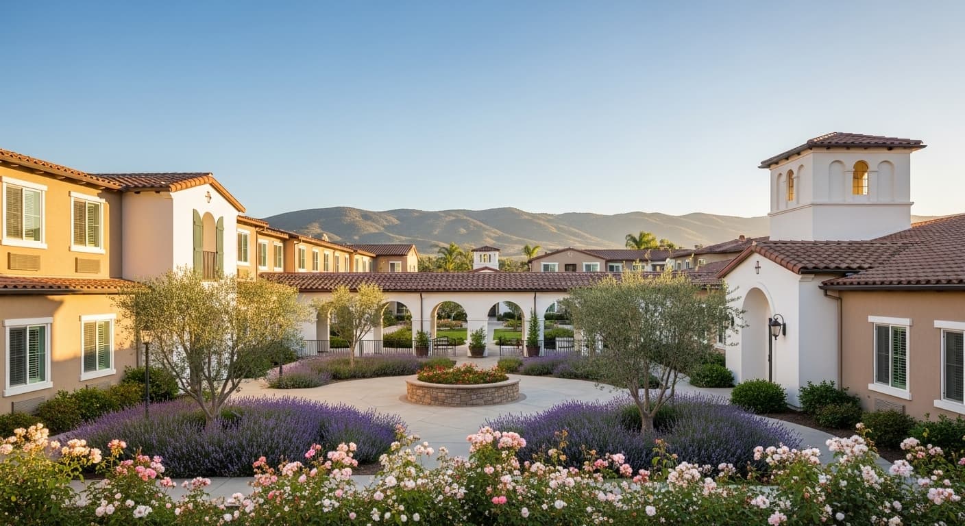 Beautiful landscape representing Temecula Valley wine country